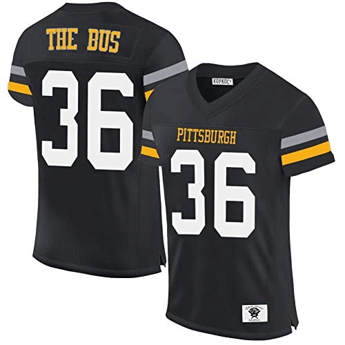 Men Pittsburgh Steelers #36 The Bus black 2024 Nike Limited NFL throwback Jersey->women nfl jersey->Women Jersey